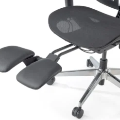 Silla ergonómica de oficina Erghos X3, doble cojín lumbar