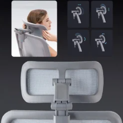 Silla ergonómica de oficina Erghos X2, mecanismo sincronizado