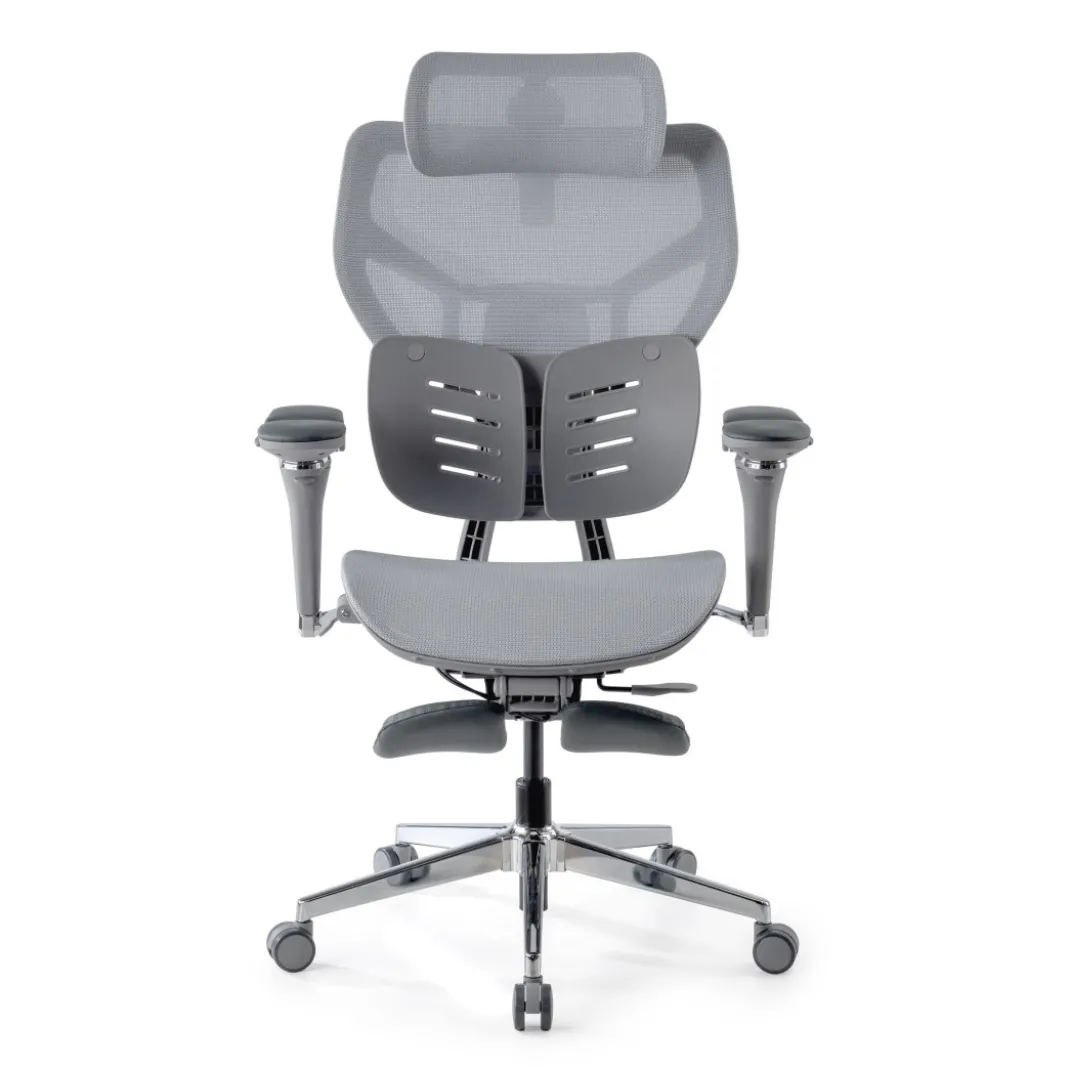 Silla ergonómica de oficina Erghos X3, doble cojín lumbar