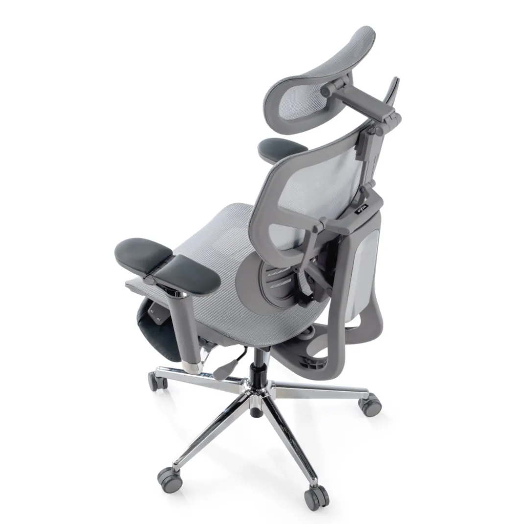 Silla ergonómica de oficina Erghos X3, doble cojín lumbar