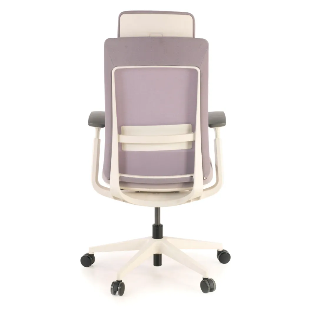 Silla Ergonómica de Oficina Reflect white
