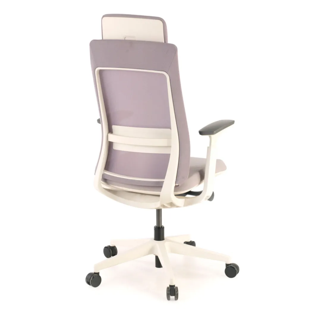 Silla Ergonómica de Oficina Reflect white