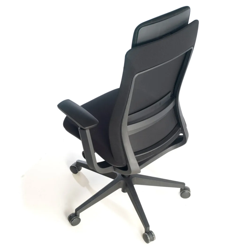 Silla Ergonómica de Oficina Reflect black