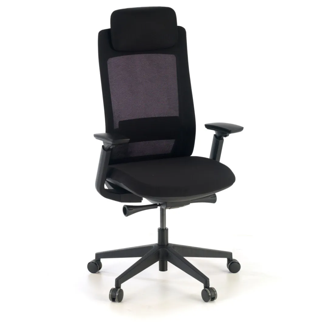 Silla Ergonómica de Oficina Reflect black