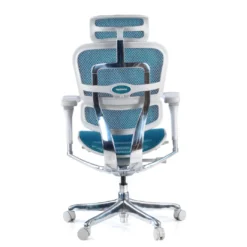 Silla ergonómica Ergohuman Elite, estructura blanca