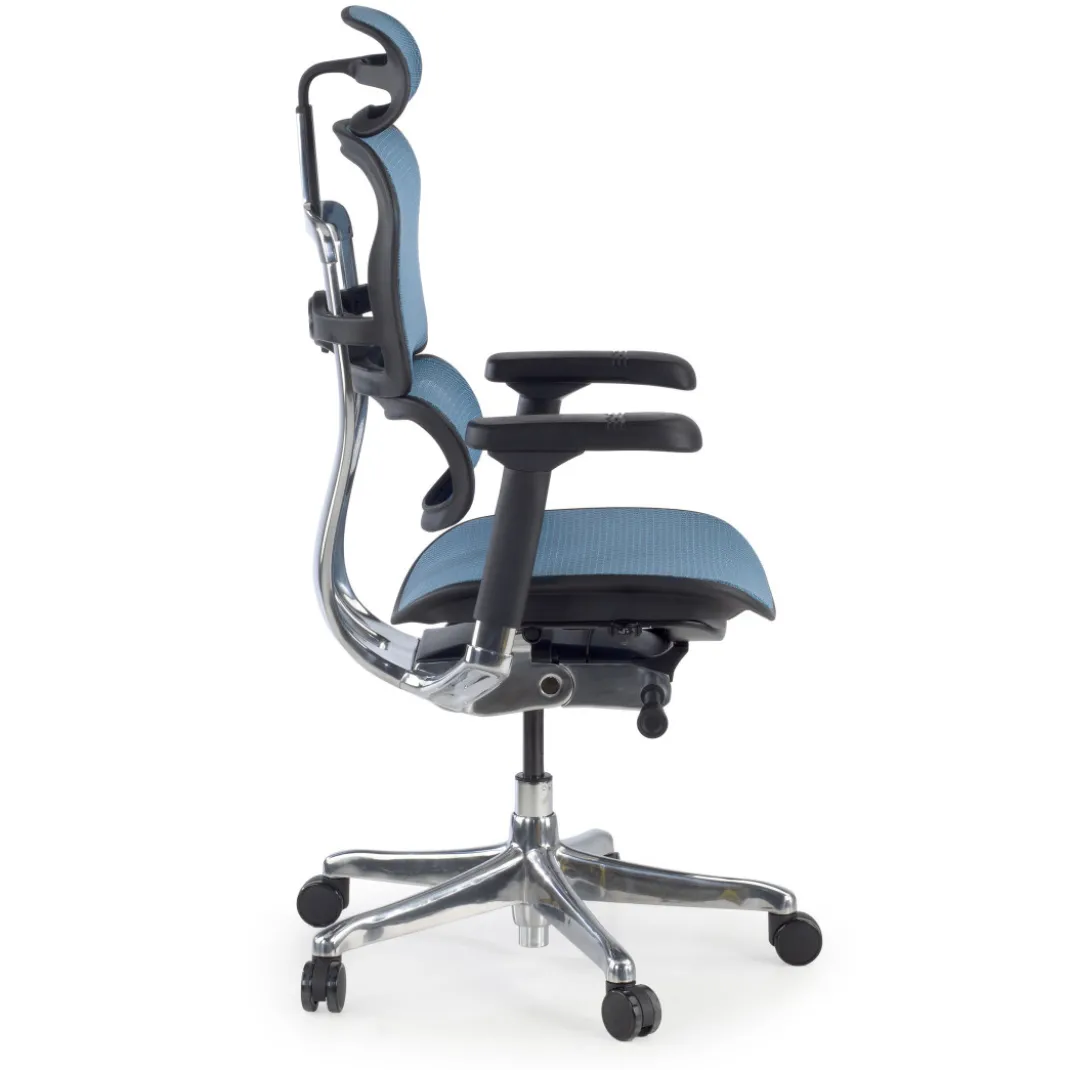 Silla ergonómica Ergohuman Elite, estructura negra