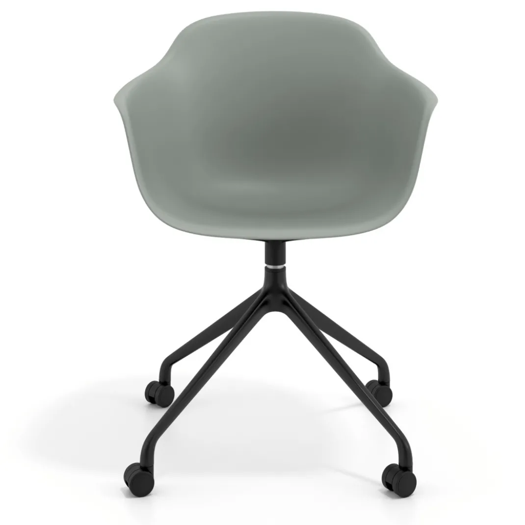 Silla Giratoria Elisa, con ruedas