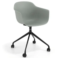 Silla Giratoria Elisa, con ruedas