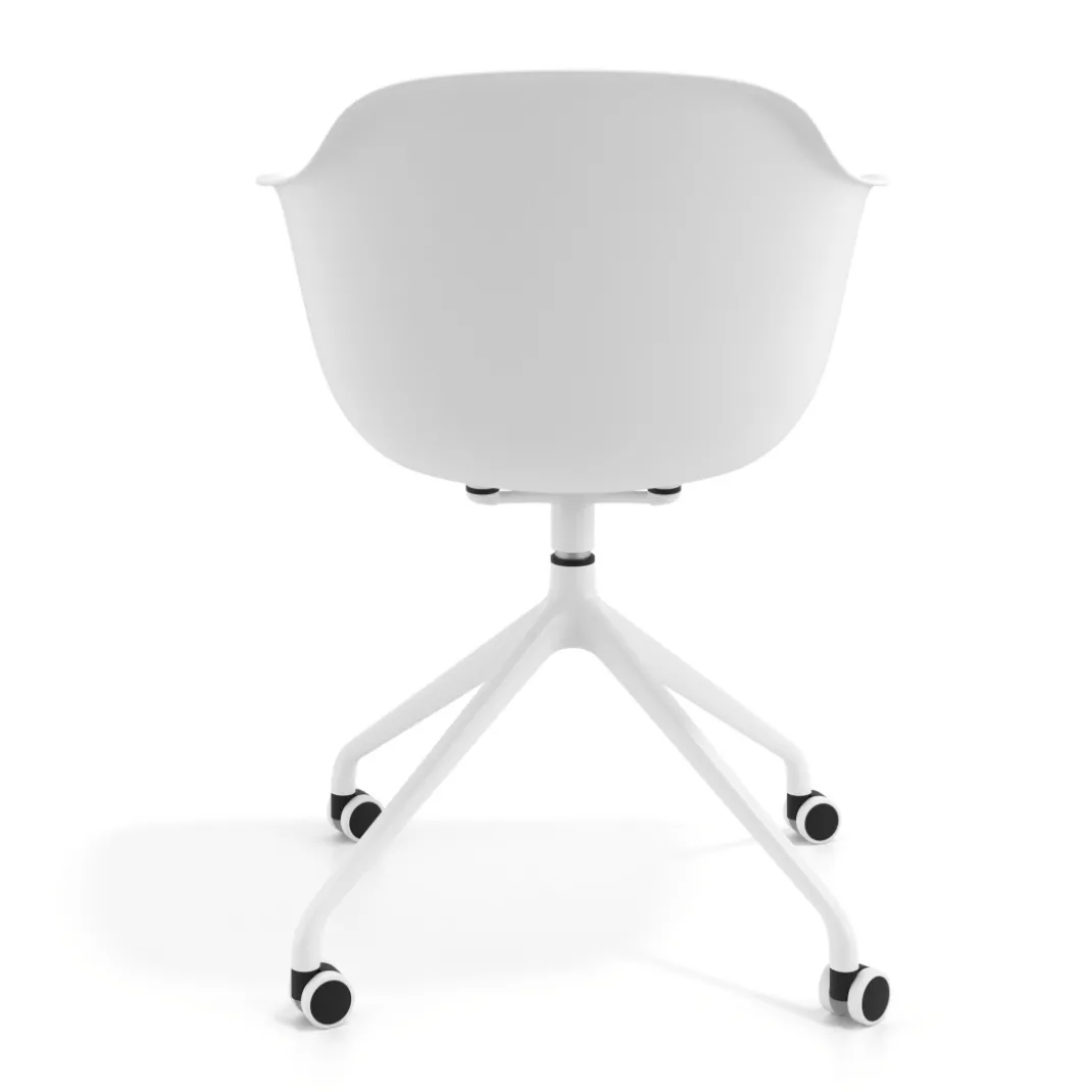Silla Giratoria Elisa, con ruedas