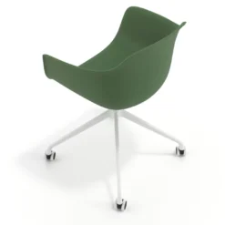 Silla Giratoria Elisa, con ruedas