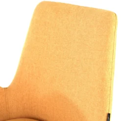 Silla Giratoria Elodie, estructura con ruedas