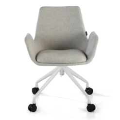 Silla Giratoria Elodie, estructura con ruedas