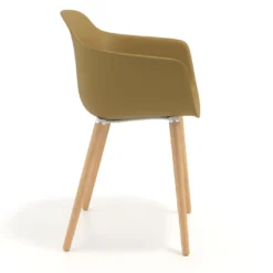 Silla Nórdica Elisa, Patas de madera