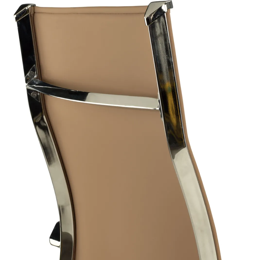 Silla oficina de diseño Croma, respaldo alto