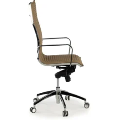 Silla oficina de diseño Croma, respaldo alto