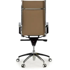 Silla oficina de diseño Croma, respaldo alto