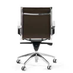 Silla oficina de diseño Croma, respaldo bajo