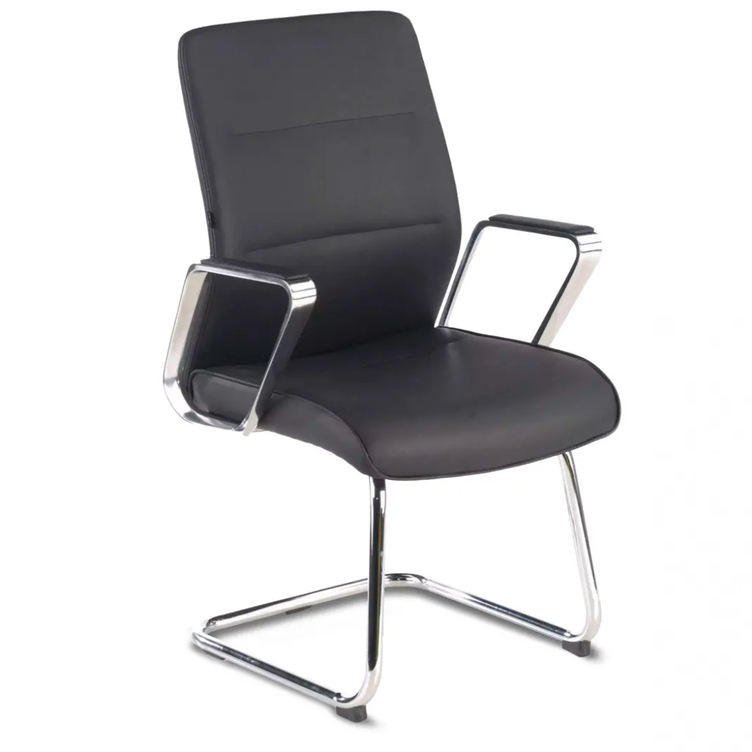 Sillón Confidente de Oficina Leeds, ecopiel