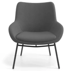 Sillón de Espera Capri, respaldo Medio, base 4 patas metal