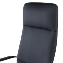 Sillón de Oficina Bristol, brazos aluminio, ecopiel