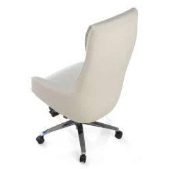 Sillón de oficina dirección President, alta gama, piel natural