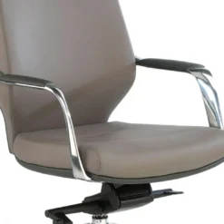 Sillón de oficina ejecutivo Duo, respaldo alto bicolor