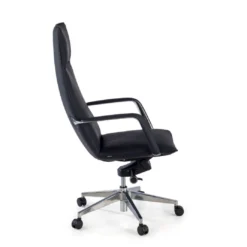 Sillón de Oficina Kingston, brazos tapizados, ecopiel