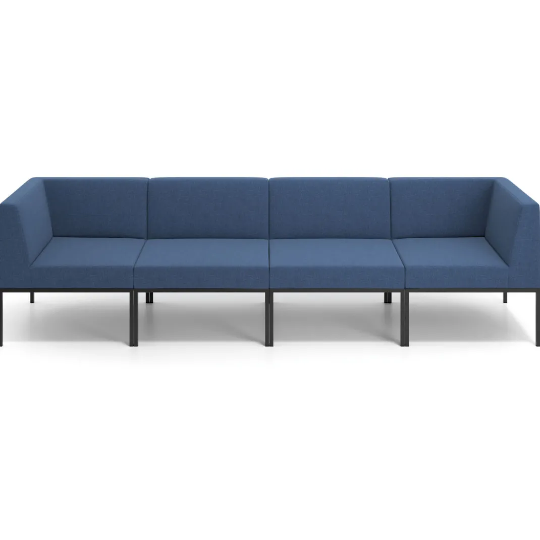 Sofa de Espera Pylos 4 asientos con brazo