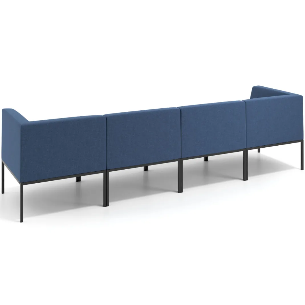Sofa de Espera Pylos 4 asientos con brazo