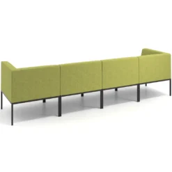 Sofa de Espera Pylos 4 asientos con brazo
