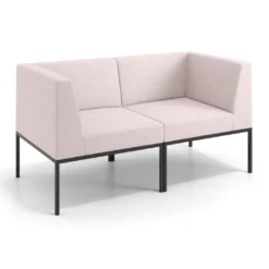 Sofa de Espera Pylos 2 asientos con brazo