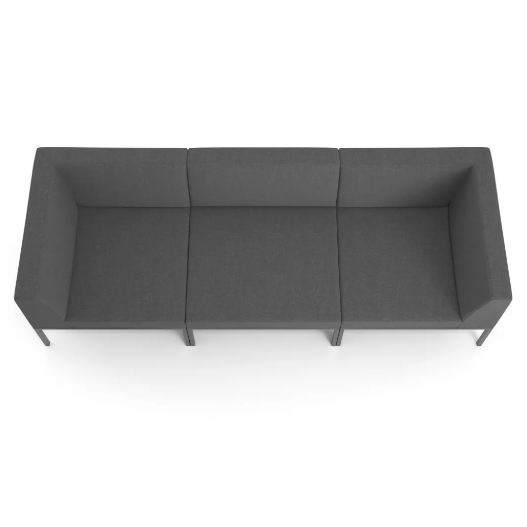 Sofa de Espera Pylos 3 asientos con brazo