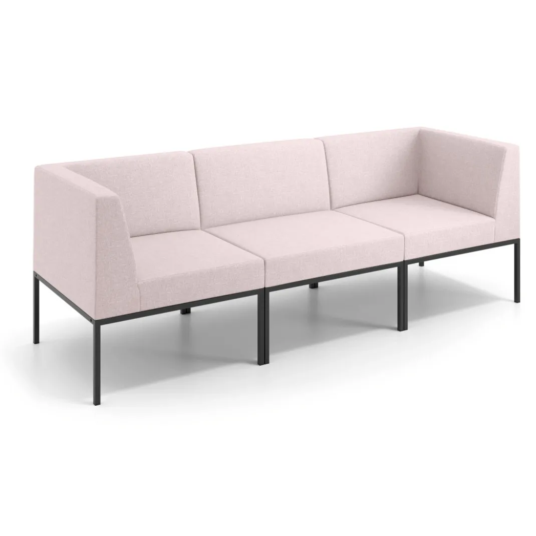 Sofa de Espera Pylos 3 asientos con brazo