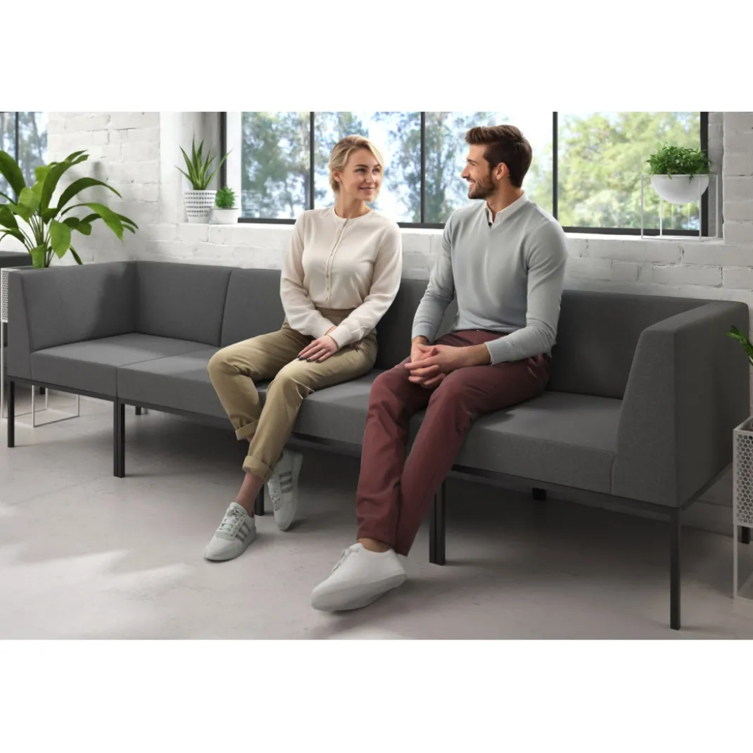 Sofa de Espera Pylos 4 asientos con brazo