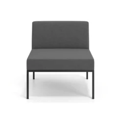 Sofa de Espera Pylos, modulo individual con respaldo