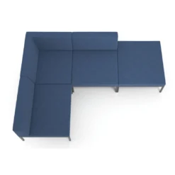 Sofa de Espera Pylos Rincon 2 asientos + Chaiselongue