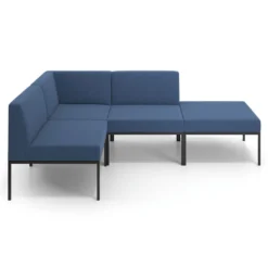 Sofa de Espera Pylos Rincon 2 asientos + Chaiselongue