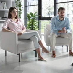 Sofa de oficina Malmo 1 plaza