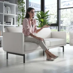 Sofa de oficina Malmo 3 plazas