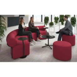 Sofa de oficina Oasis módulo concavo