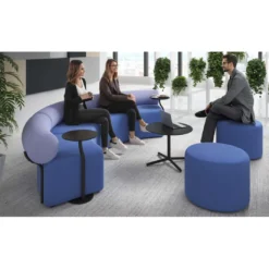 Sofa de oficina Oasis módulo concavo