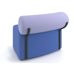 Sofa de oficina Oasis módulo concavo