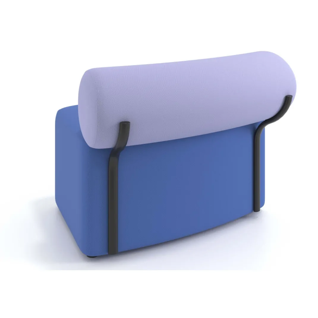 Sofa de oficina Oasis módulo concavo