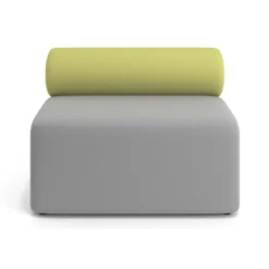Sofa de oficina Oasis módulo recto 100cm