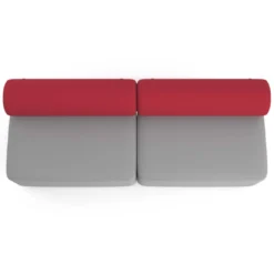 Sofa de oficina Oasis módulo recto doble 200cm