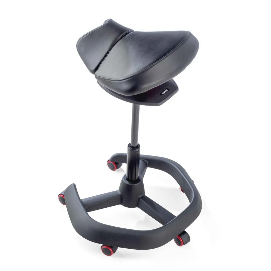 Taburete de oficina Ergonómico Active, asiento dinámico