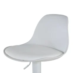 Taburete de oficina Nordic, patas de metal