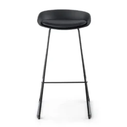 Taburete de oficina Uma, patas de acero